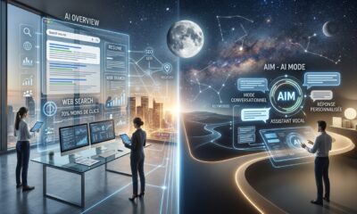 Google AIO et AIM en France : deux surfaces, deux stratégies